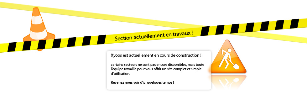 Section en travaux